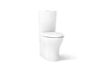 Persuade® Curv Two-piece elongated toilet with skirted trapway, dual-flush
