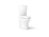 Persuade® Curv Two-piece elongated toilet with skirted trapway, dual-flush