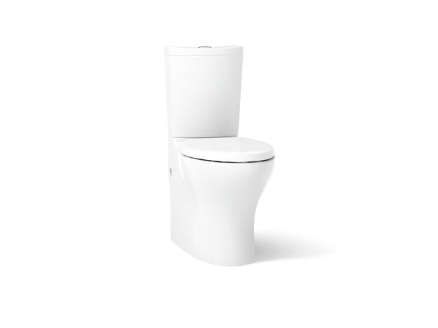 Persuade® Curv Two-piece elongated toilet with skirted trapway, dual-flush