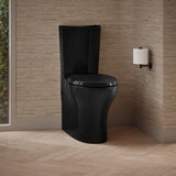 Persuade® Curv Two-piece elongated toilet with skirted trapway, dual-flush