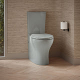 Persuade® Curv Two-piece elongated toilet with skirted trapway, dual-flush