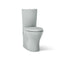 Persuade® Curv Two-piece elongated toilet with skirted trapway, dual-flush