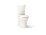 Persuade® Curv Two-piece elongated toilet with skirted trapway, dual-flush