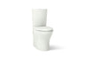 Persuade® Curv Two-piece elongated toilet with skirted trapway, dual-flush