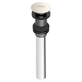 Push Pop-up Drain Without Overflow