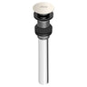 Push Pop-up Drain Without Overflow