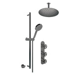 3/4" thermostatic 2-way shower valve with hand shower - TRIM ONLY