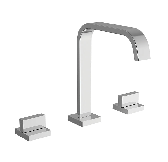 Widespread basin faucet