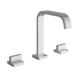Widespread basin faucet