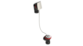 ABS DIRECT DRAIN WASTE & OVERFLOW PLUG & CHAIN HALF KIT (641DCSHK-CP)