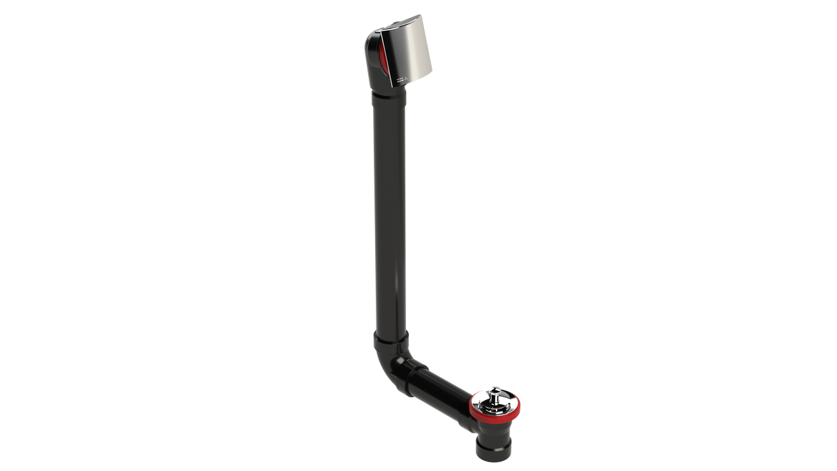 ABS DIRECT DRAIN WASTE & OVERFLOW LIFT & TURN EXTENDED (641DL-20CP)