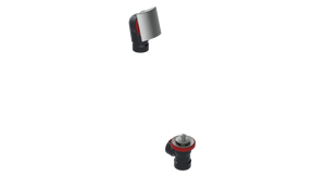 ABS DIRECT DRAIN WASTE & OVERFLOW LIFT & TURN HALF KIT (641DLHK)