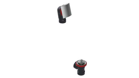 ABS DIRECT DRAIN WASTE & OVERFLOW LIFT & TURN HALF KIT (641DLHK)