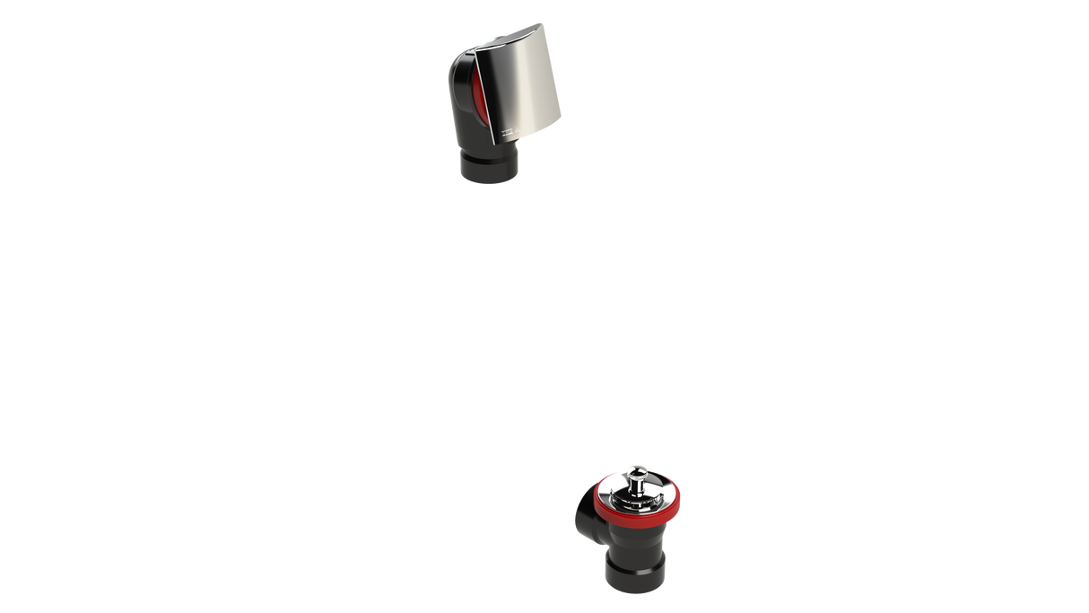 ABS DIRECT DRAIN WASTE & OVERFLOW LIFT & TURN HALF KIT (641DLHK)