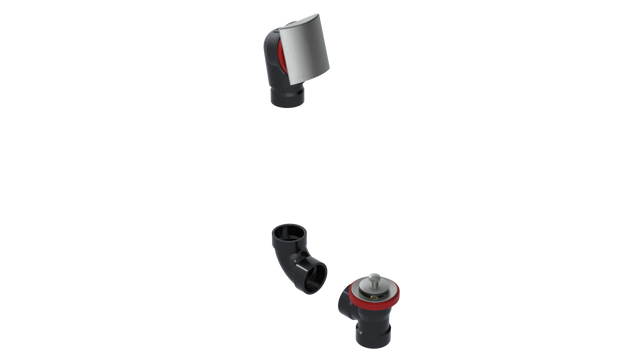 ABS DIRECT DRAIN WASTE & OVERFLOW LIFT & TURN KIT (641DLK)