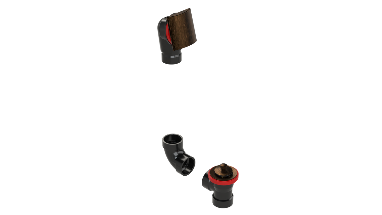 ABS DIRECT DRAIN WASTE & OVERFLOW LIFT & TURN KIT (641DLK)
