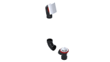 ABS DIRECT DRAIN WASTE & OVERFLOW LIFT & TURN KIT (641DLK)