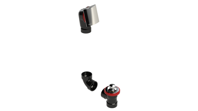 ABS DIRECT DRAIN WASTE & OVERFLOW LIFT & TURN KIT (641DLZK-CP)
