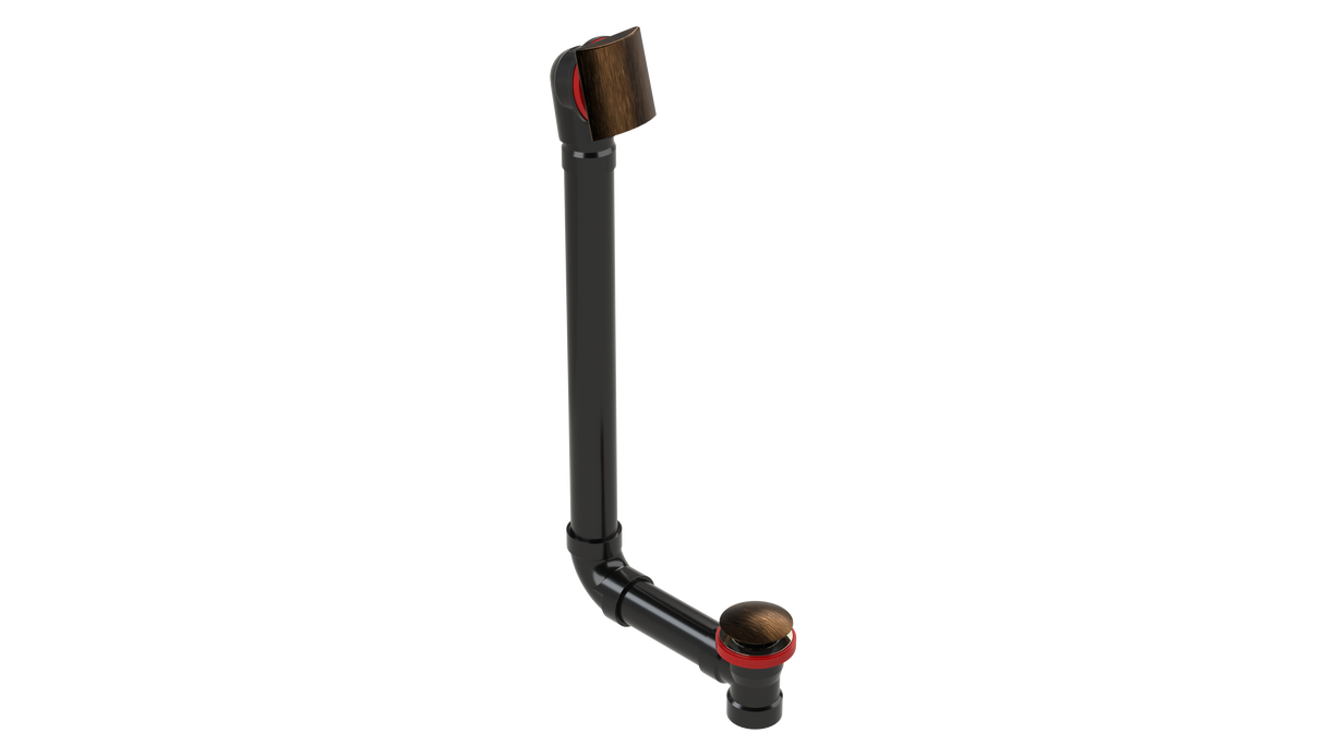 ABS DIRECT DRAIN WASTE & OVERFLOW CLICKER® EXTENDED (641DQ-20VB)