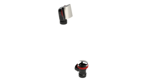 ABS DIRECT DRAIN WASTE & OVERFLOW CLICKER® HALF KIT (641DQHK)