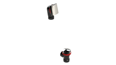 ABS DIRECT DRAIN WASTE & OVERFLOW CLICKER® HALF KIT (641DQHK)