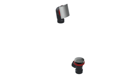 ABS DIRECT DRAIN WASTE & OVERFLOW CLICKER® HALF KIT (641DQHK)