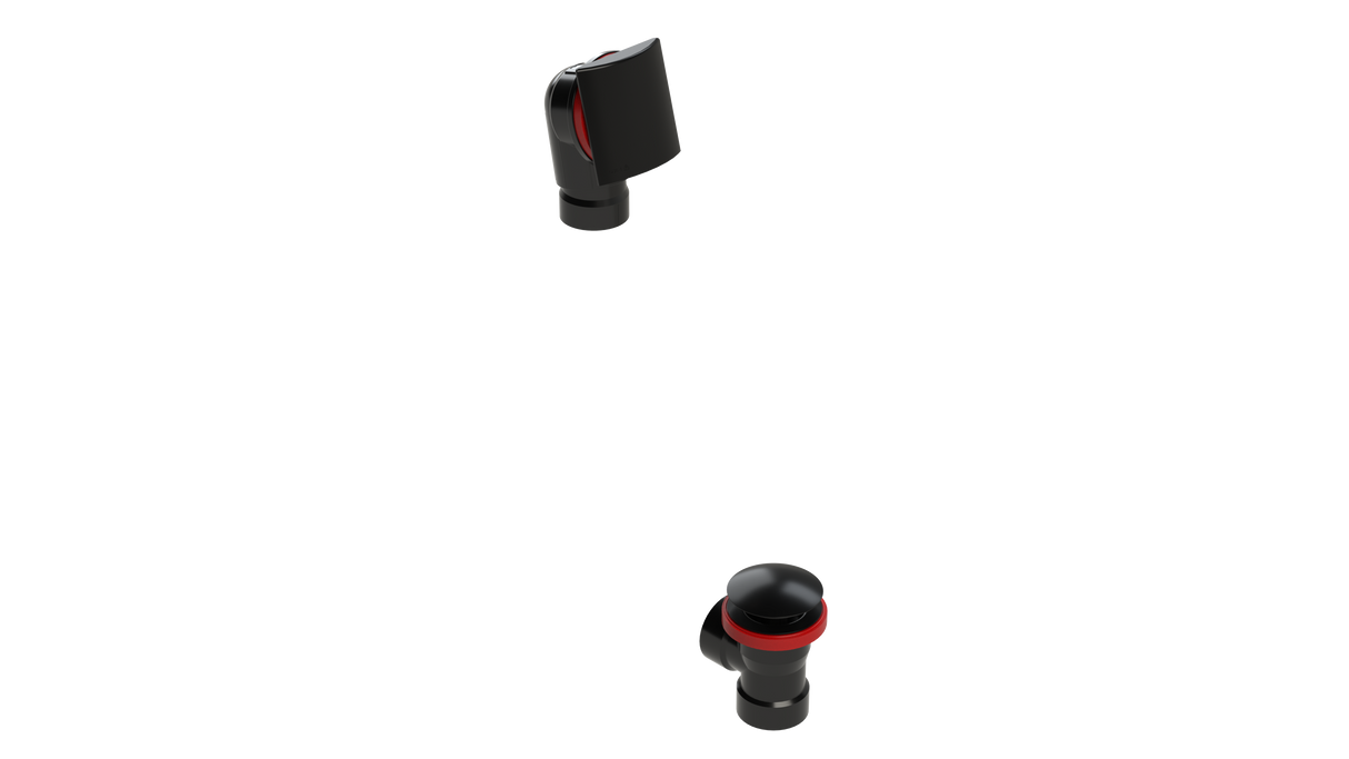 ABS DIRECT DRAIN WASTE & OVERFLOW CLICKER® HALF KIT (641DQHK)