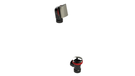 ABS DIRECT DRAIN WASTE & OVERFLOW CLICKER® HALF KIT (641DQHK)