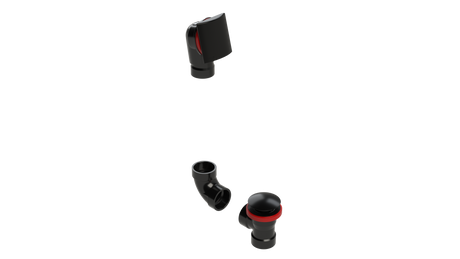 ABS DIRECT DRAIN WASTE & OVERFLOW CLICKER® KIT (641DQK)