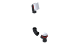 ABS DIRECT DRAIN WASTE & OVERFLOW CLICKER® KIT (641DQK)