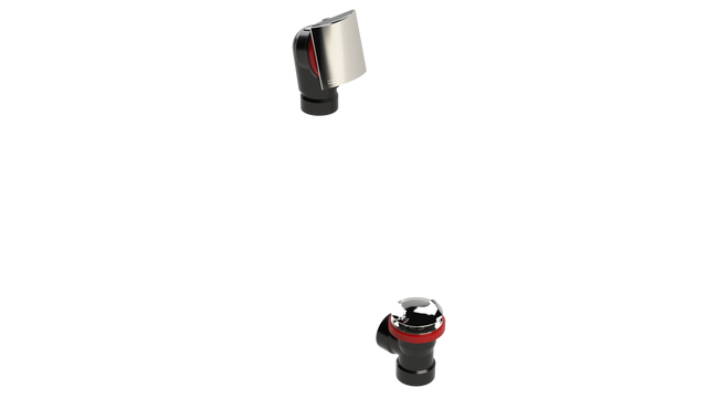ABS WASTE & OVERFLOW TWIRL® HALF KIT (641DTHK)