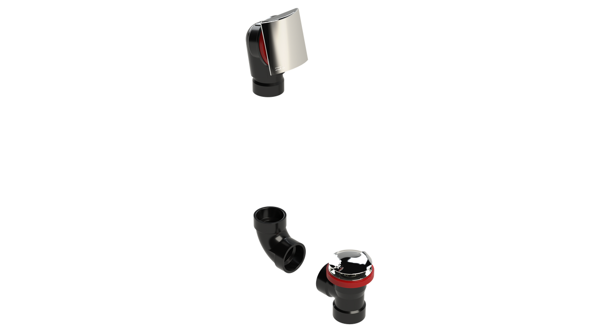 ABS WASTE & OVERFLOW TWIRL® KIT (641DTK)