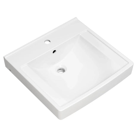 Decorum® 21 x 20-1/4-Inch (533 x 514 mm) Wall-Hung EverClean® Sink With Center Hole Only