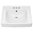 Decorum® 21 x 20-1/4-Inch (533 x 514 mm) Wall-Hung EverClean® Sink With 4-Inch Centerset