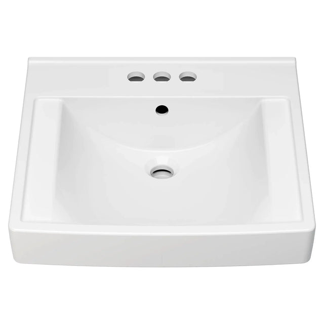 Decorum® 21 x 20-1/4-Inch (533 x 514 mm) Wall-Hung EverClean® Sink With 4-Inch Centerset