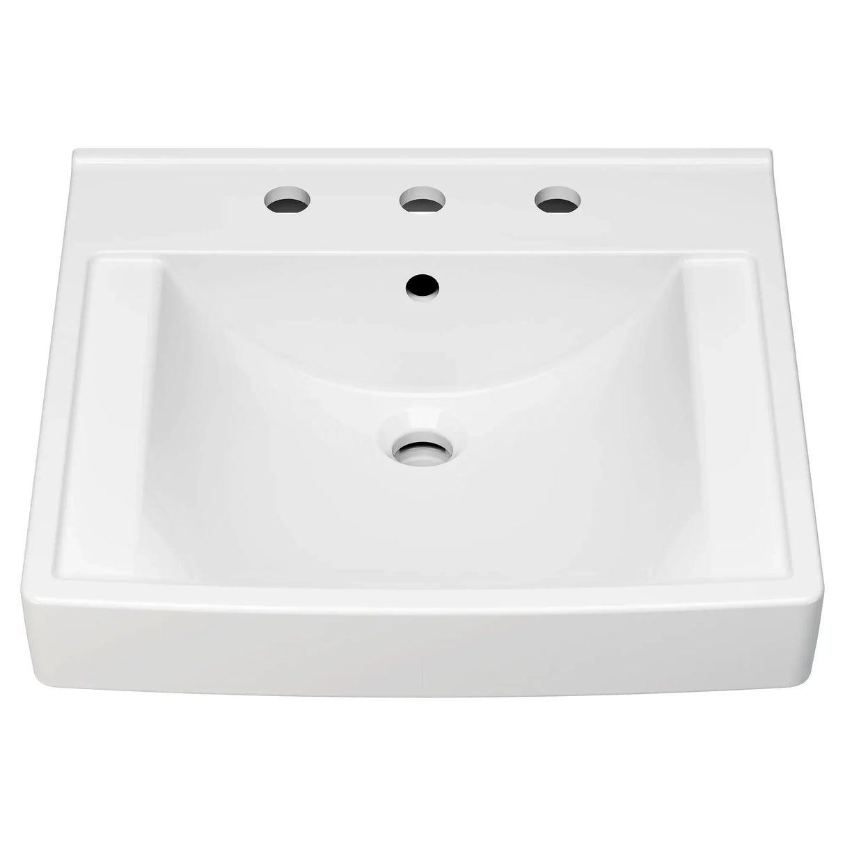 Decorum® 21 x 20-1/4-Inch (533 x 514 mm) Wall-Hung EverClean® Sink With 8-Inch Widespread