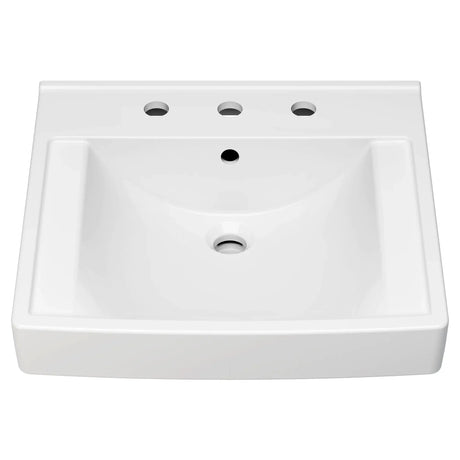 Decorum® 21 x 20-1/4-Inch (533 x 514 mm) Wall-Hung EverClean® Sink With 8-Inch Widespread