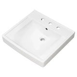 Decorum® 21 x 20-1/4-Inch (533 x 514 mm) Wall-Hung EverClean® Sink With 8-Inch Widespread