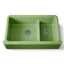 Whitehaven® Smart Divide® 35-3/4" undermount double-bowl farmhouse kitchen sink