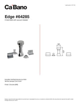 4 Hole bidet with vacuum breaker