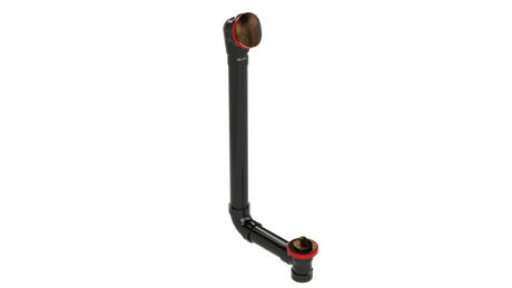 ABS DIRECT DRAIN WASTE & OVERFLOW LIFT & TURN EXTENDED (642DL-20VB)