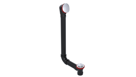 ABS DIRECT DRAIN WASTE & OVERFLOW LIFT & TURN EXTENDED (642DL-20W)