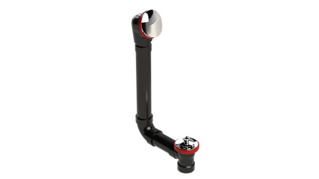 ABS DIRECT DRAIN WASTE & OVERFLOW LIFT & TURN (642DL)