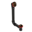 ABS DIRECT DRAIN WASTE & OVERFLOW LIFT & TURN (642DL)