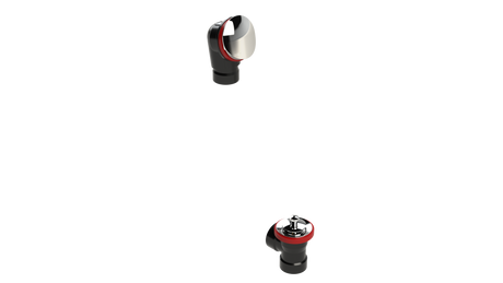 ABS DIRECT DRAIN WASTE & OVERFLOW LIFT & TURN HALF KIT (642DLHK)