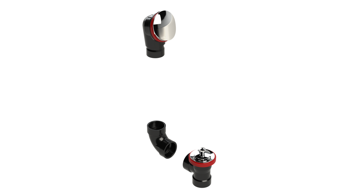 ABS DIRECT DRAIN WASTE & OVERFLOW LIFT & TURN KIT (642DLK)