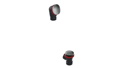 ABS DIRECT DRAIN WASTE & OVERFLOW CLICKER® HALF KIT (642DQHK)