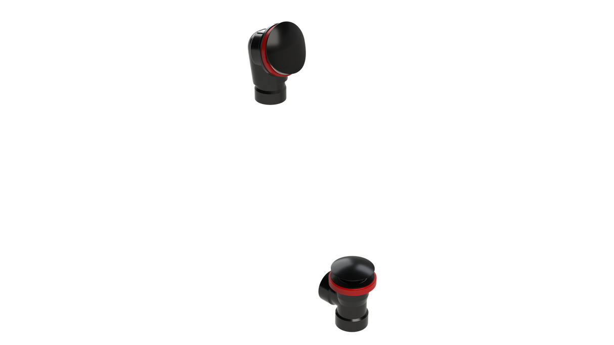 ABS DIRECT DRAIN WASTE & OVERFLOW CLICKER® HALF KIT (642DQHK)