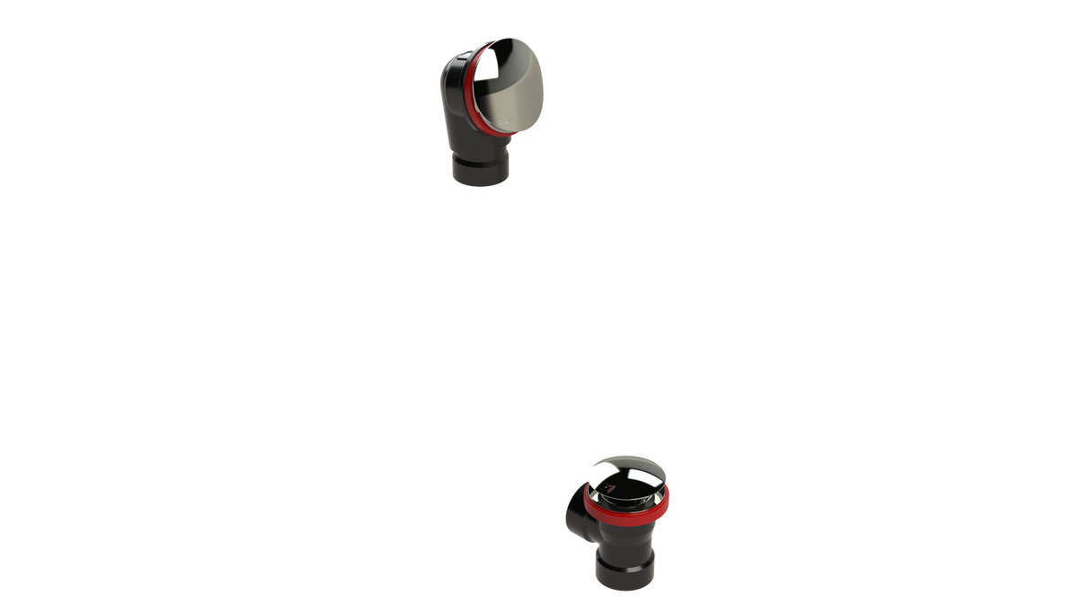 ABS DIRECT DRAIN WASTE & OVERFLOW CLICKER® HALF KIT (642DQHK)