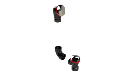 ABS DIRECT DRAIN WASTE & OVERFLOW CLICKER® KIT (642DQK)